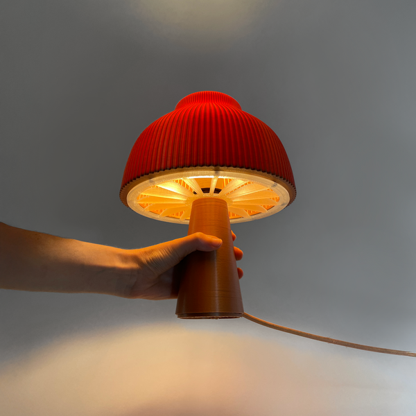 LUMINÁRIA COGU TERRACOTA - Acompanha lâmpada LED RGB