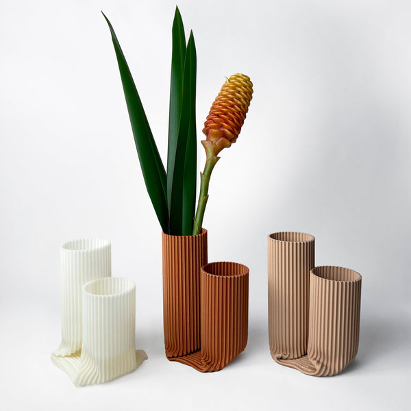 TRIO DE VASOS PORTA TRECO GRANDE
