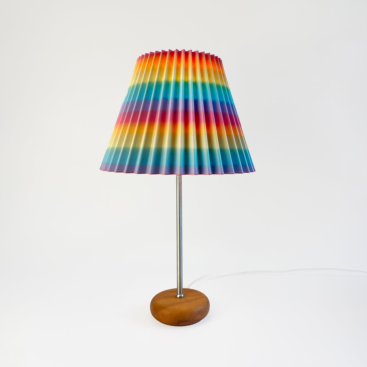 LUMINÁRIA SANFONADA MULTICOLORIDA P ALTA - PEÇA ÚNICA