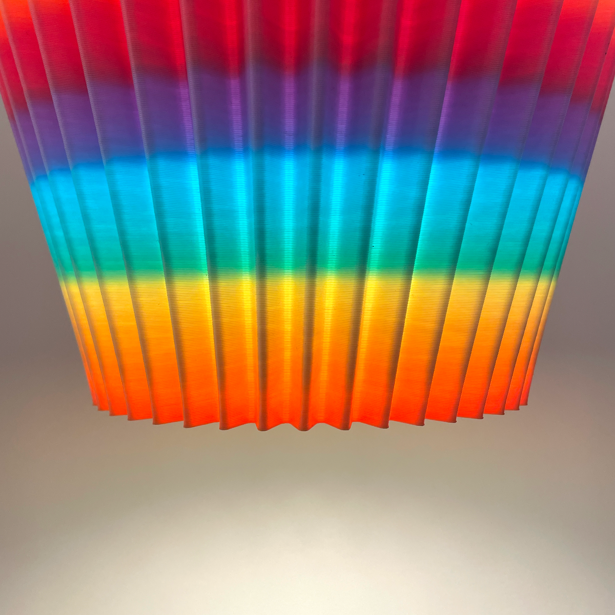 LUMINÁRIA SANFONADA PENDENTE P MULTICOLORIDA