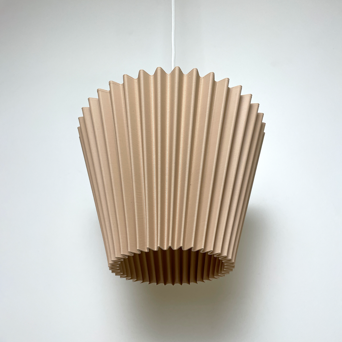 LUMINÁRIA SANFONADA PENDENTE P AREIA