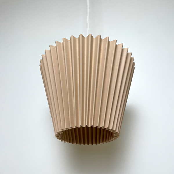 LUMINÁRIA SANFONADA PENDENTE P AREIA