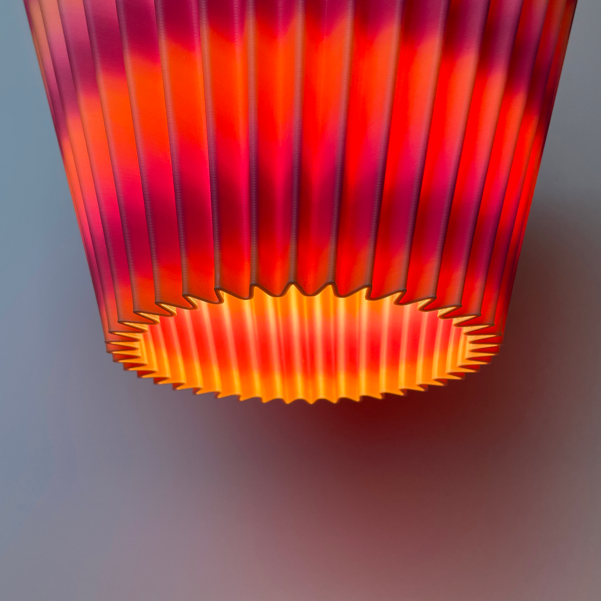 LUMINÁRIA SANFONADA PENDENTE P MULTICOLORIDA