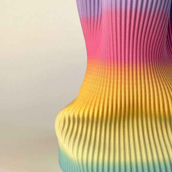 VASO AMASSADINHO M PEÇA ÚNICA