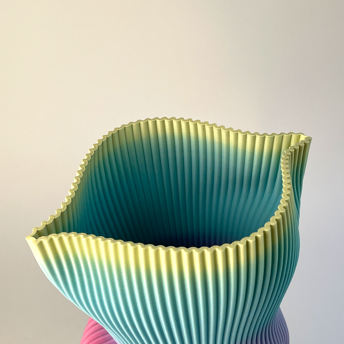 VASO AMASSADINHO G PEÇA ÚNICA