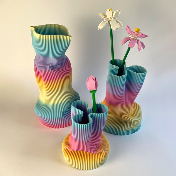 VASO AMASSADINHO G PEÇA ÚNICA