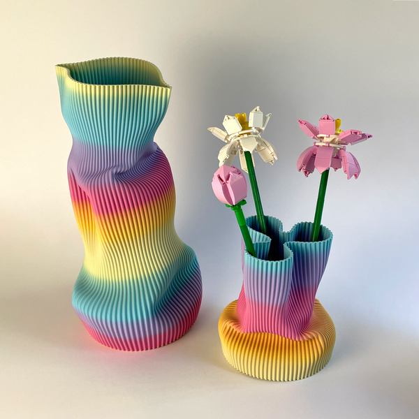 VASO AMASSADINHO P PEÇA ÚNICA