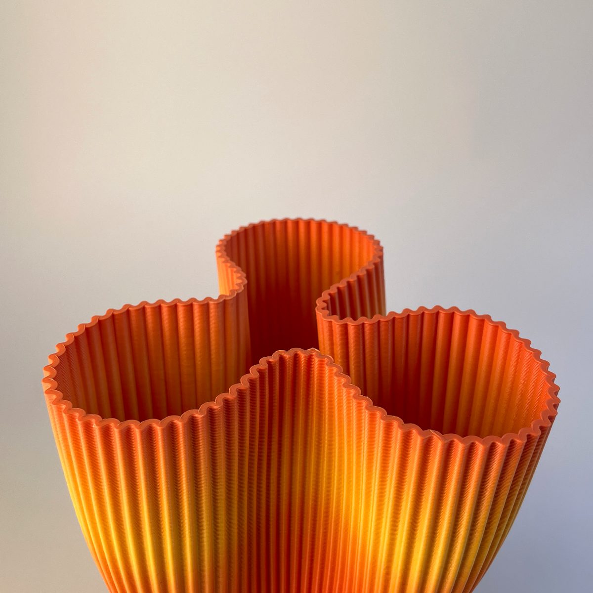 VASO AMASSADINHO M PEÇA ÚNICA