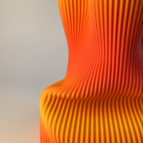 VASO AMASSADINHO M PEÇA ÚNICA