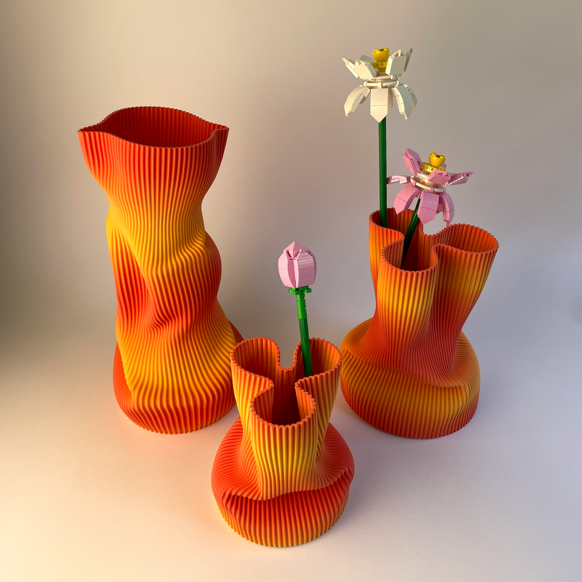 VASO AMASSADINHO G PEÇA ÚNICA