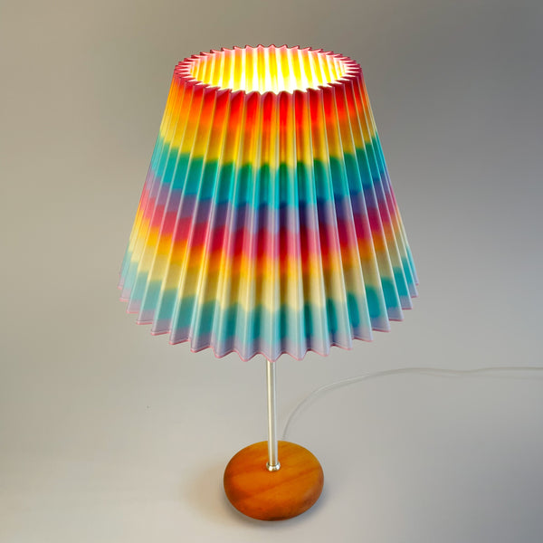 LUMINÁRIA SANFONADA MULTICOLORIDA P ALTA - PEÇA ÚNICA