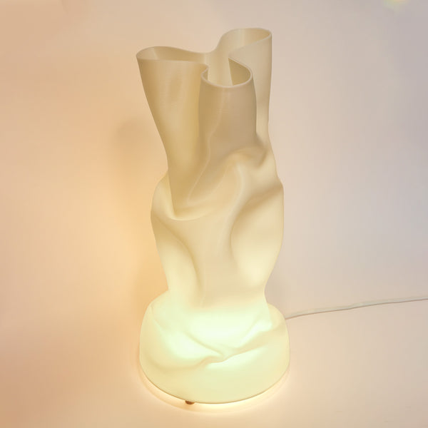 LUMINÁRIA AMASSADINHA 42CM - É Pedra Ateliê