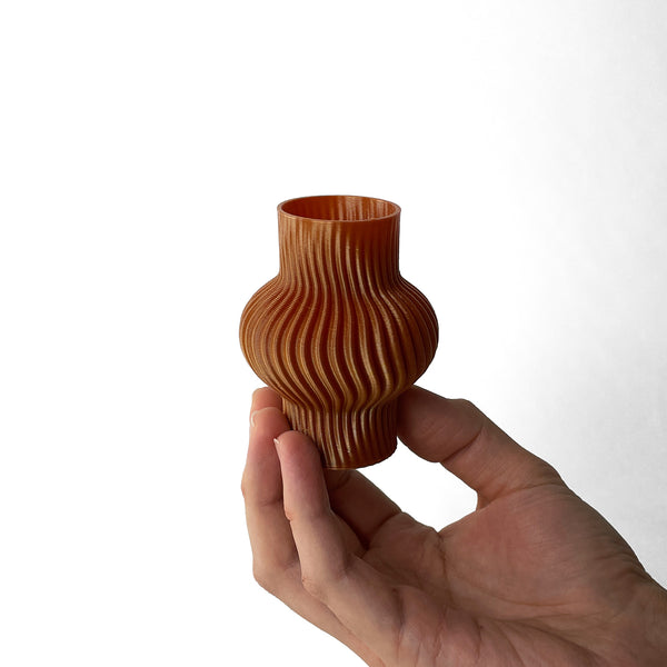 MINI VASO ONDA 1 - É Pedra Ateliê