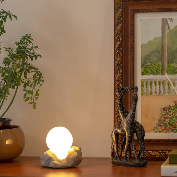 LUMINÁRIA PEDRA MOLE