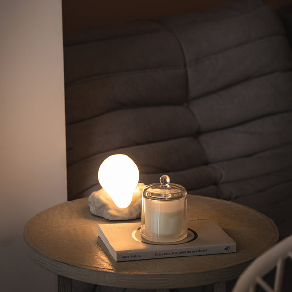 LUMINÁRIA PEDRA MOLE