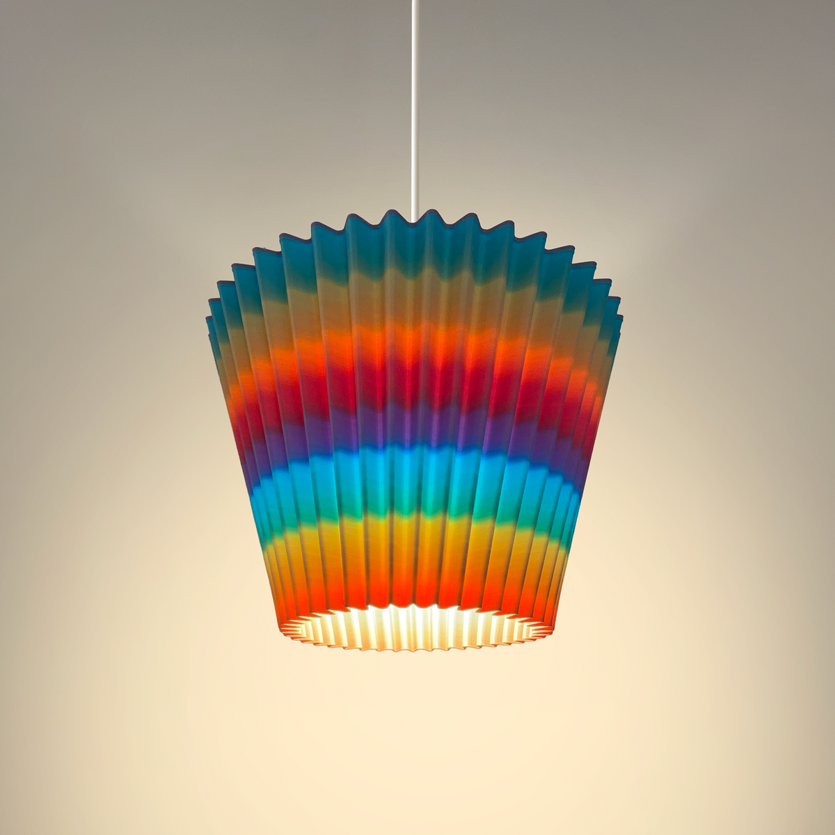 LUMINÁRIA SANFONADA PENDENTE P MULTICOLORIDA