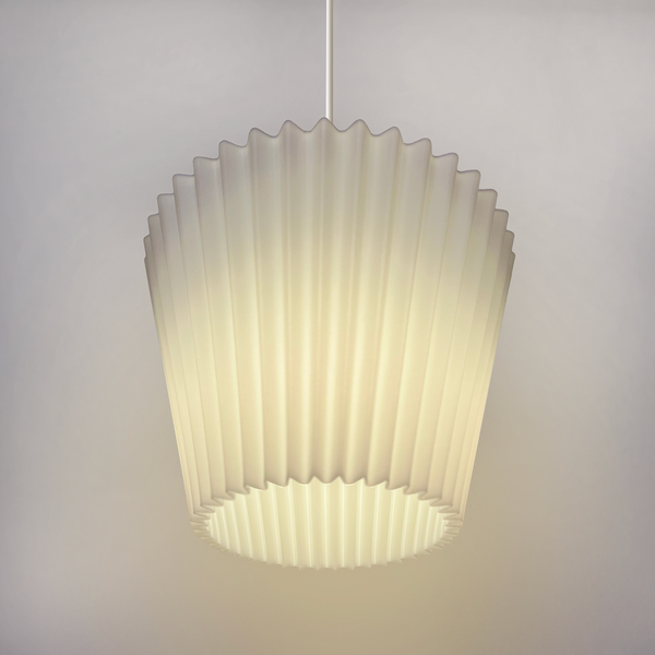 LUMINÁRIA SANFONADA PENDENTE G PÉROLA